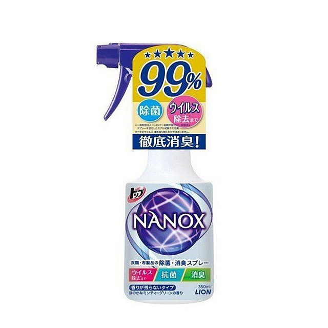 Nanox Sterilization and deodorant spray for clothing...